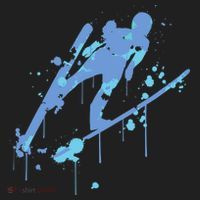 Splash Ski Flying Winter Sports Ski Jumping Tumbler thumb 3