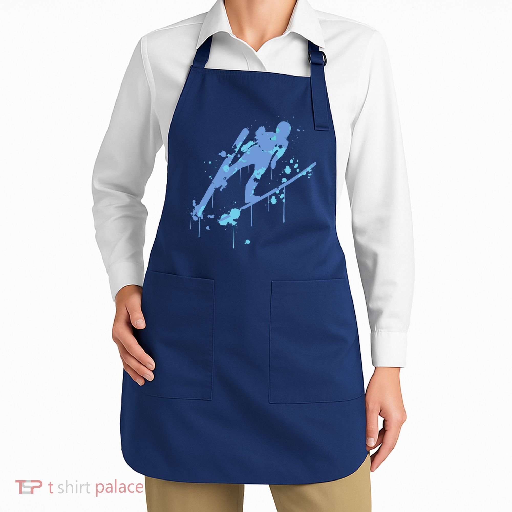 Splash Ski Flying Winter Sports Ski Jumping Apron