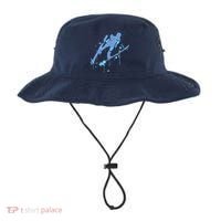 Splash Ski Flying Winter Sports Ski Jumping Bucket Hat thumb 0