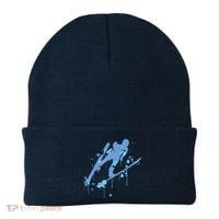Splash Ski Flying Winter Sports Ski Jumping Beanie thumb 0