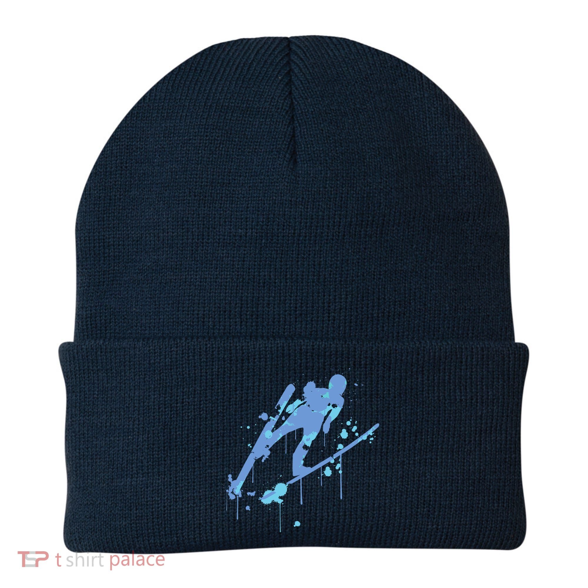 Splash Ski Flying Winter Sports Ski Jumping Beanie