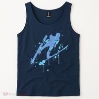 Splash Ski Flying Winter Sports Ski Jumping Tank Top thumb 2