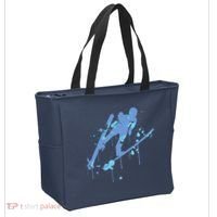 Splash Ski Flying Winter Sports Ski Jumping Tote Bag thumb 2