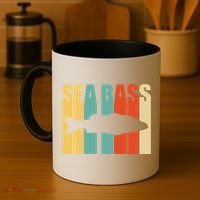 Seabass Seabass Fishing Coffee Mug thumb 4