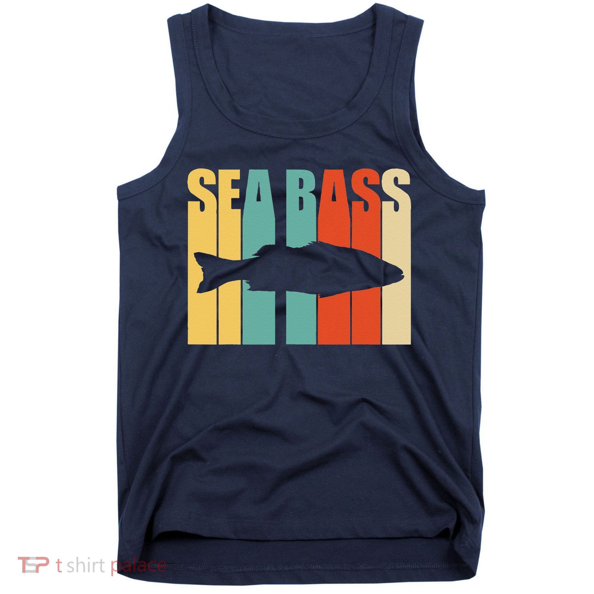 Seabass Seabass Fishing Tank Top