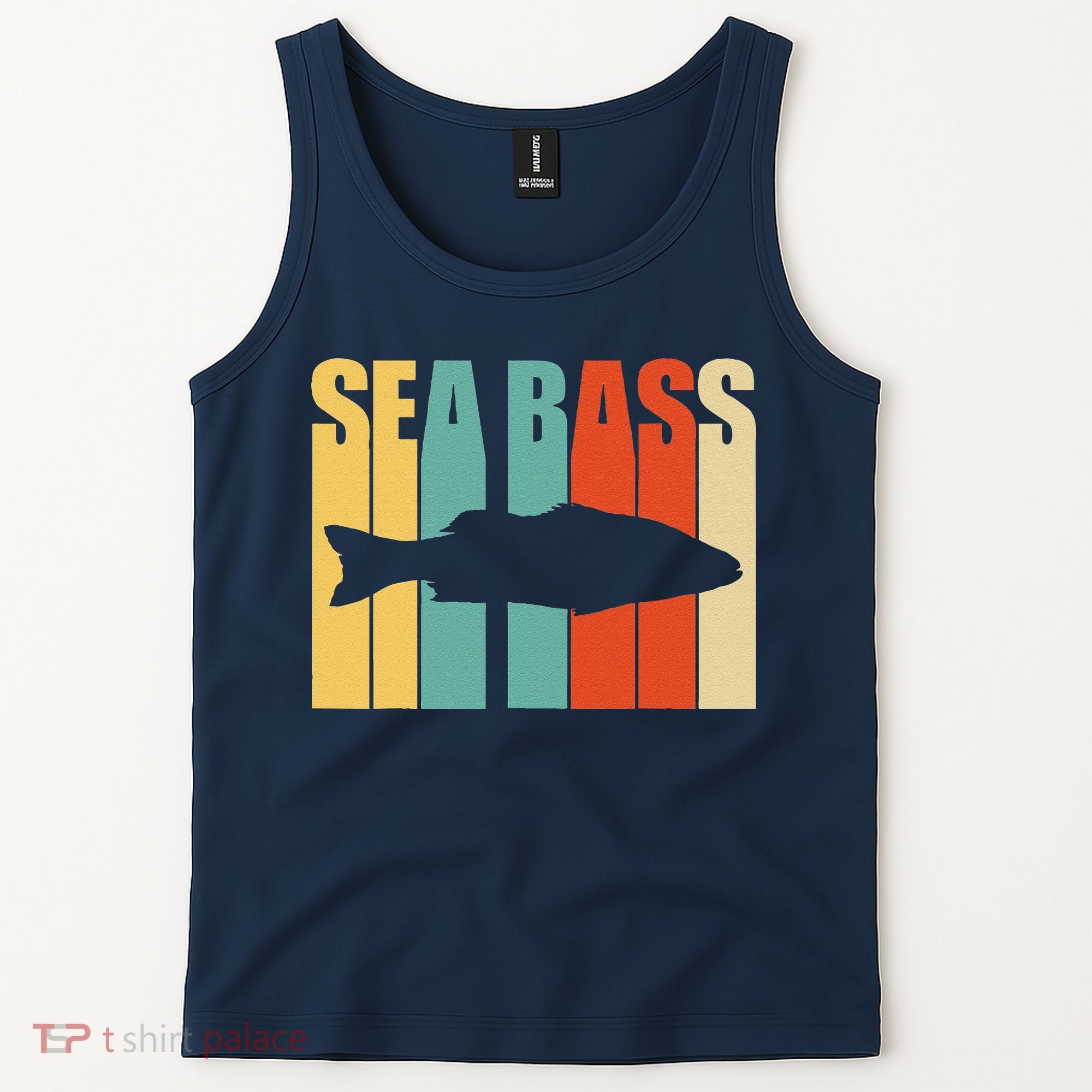 Seabass Seabass Fishing Tank Top