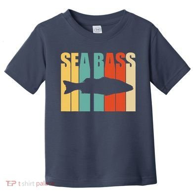Seabass Seabass Fishing Toddler T-Shirt