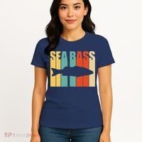 Seabass Seabass Fishing Women's T-Shirt thumb 4