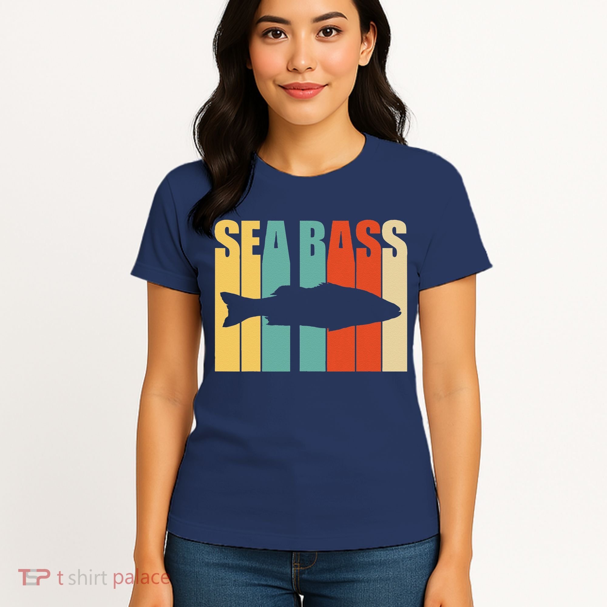 Seabass Seabass Fishing Women's T-Shirt