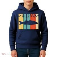 Seabass Seabass Fishing Kids Hoodie thumb 4