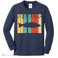 Seabass Seabass Fishing Kids Long Sleeve Shirt thumb 0