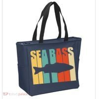 Seabass Seabass Fishing Tote Bag thumb 2