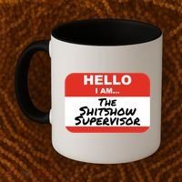 Shitshow Supervisor Funny Manager And Supervisor Coffee Mug thumb 2