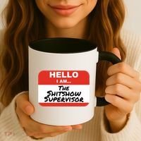 Shitshow Supervisor Funny Manager And Supervisor Coffee Mug thumb 3