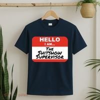 Shitshow Supervisor Funny Manager And Supervisor T-Shirt thumb 2