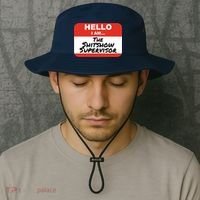 Shitshow Supervisor Funny Manager And Supervisor Bucket Hat thumb 2