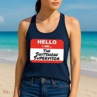 Shitshow Supervisor Funny Manager And Supervisor Women's Tank Top thumb 2