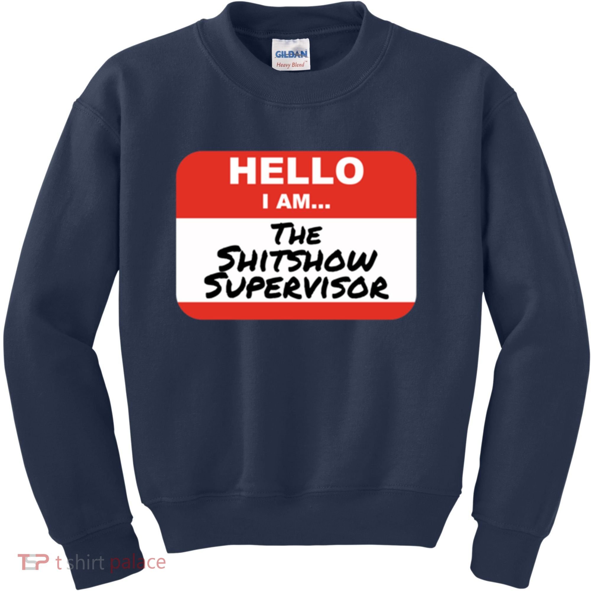 Shitshow Supervisor Funny Manager And Supervisor Kids Sweatshirt