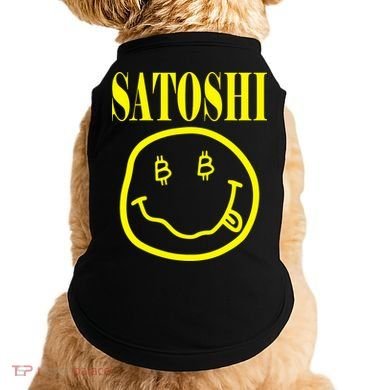 Satoshi Smile Face Doggie Tank