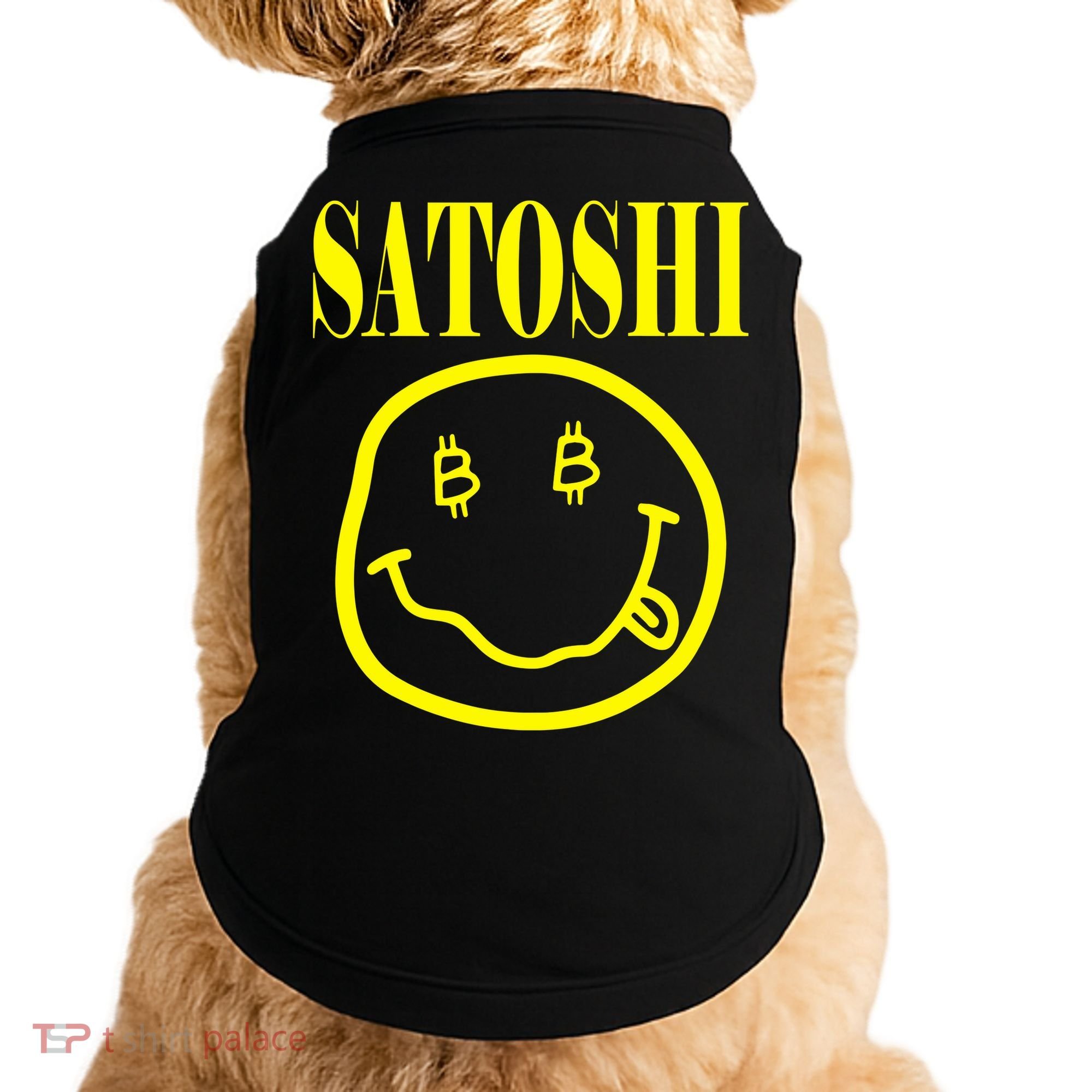 Satoshi Smile Face Doggie Tank