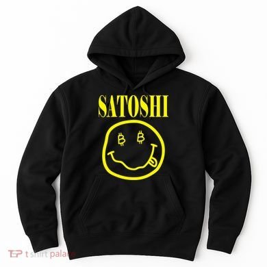 Satoshi Smile Face Hoodie