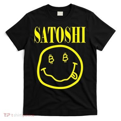 Satoshi Smile Face T-Shirt