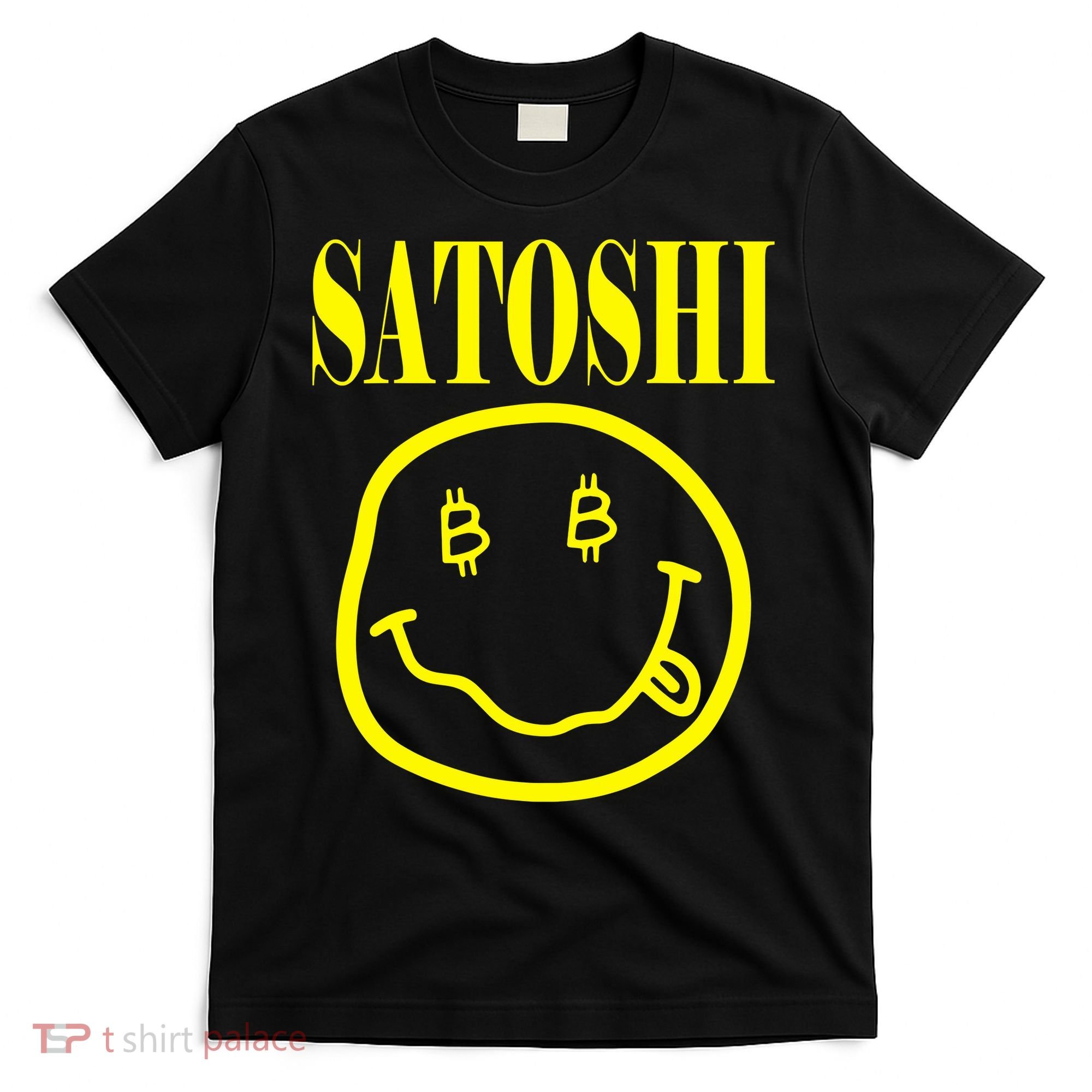 Satoshi Smile Face T-Shirt
