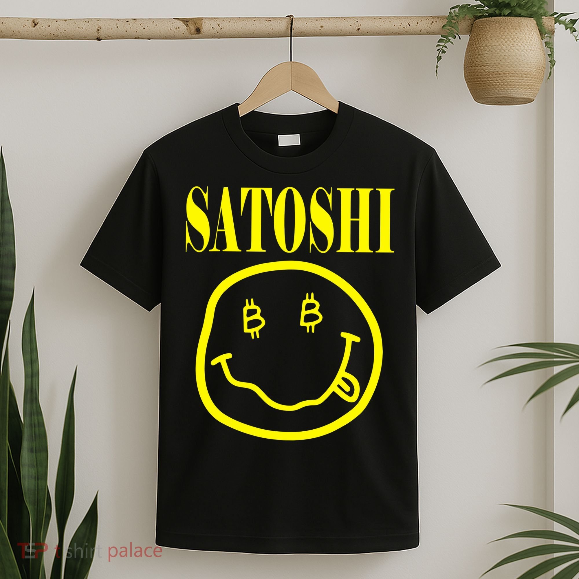 Satoshi Smile Face T-Shirt