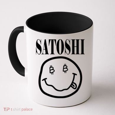 Satoshi Smile Face Coffee Mug