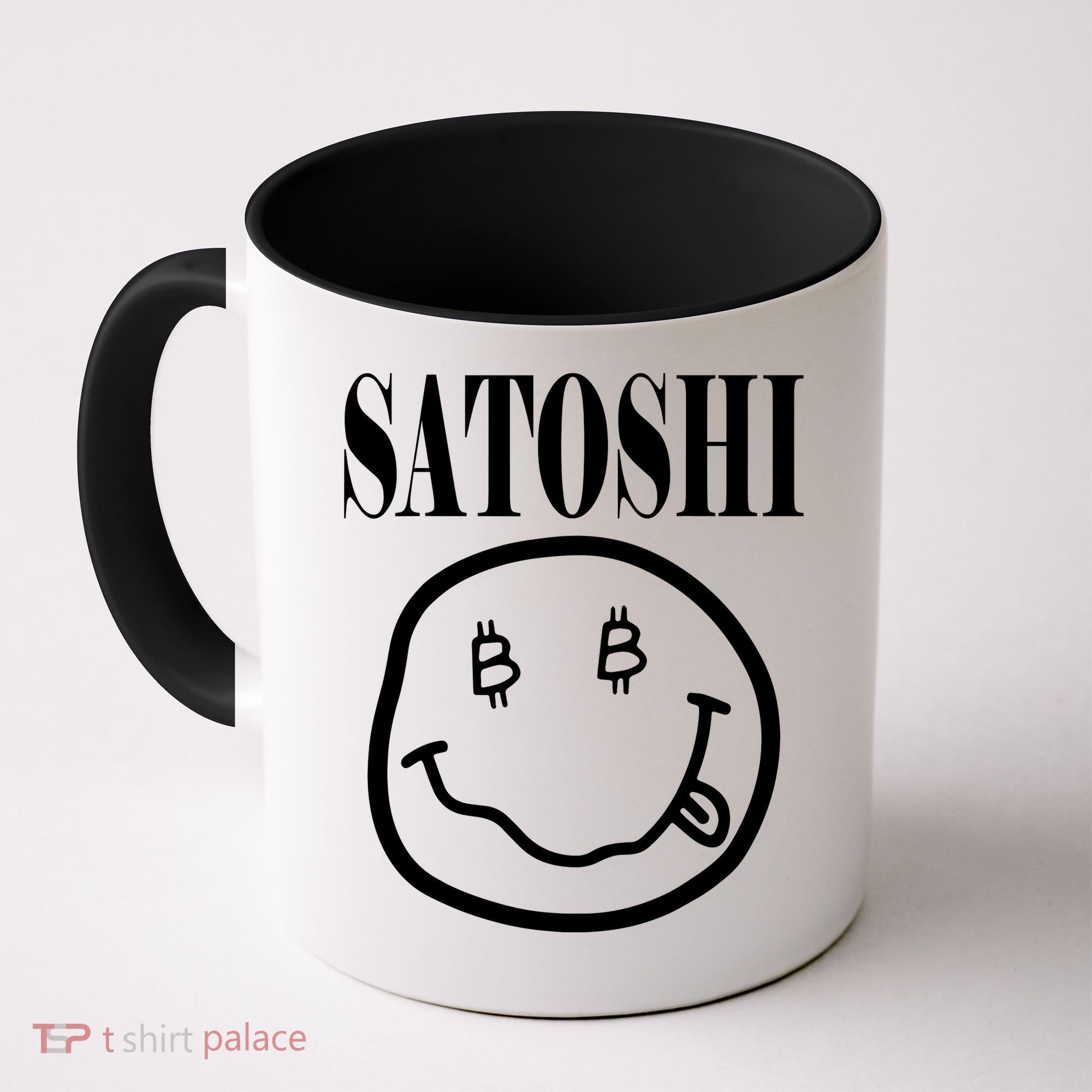 Satoshi Smile Face Coffee Mug