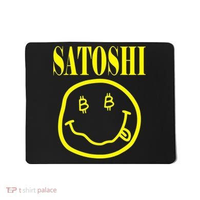 Satoshi Smile Face Mousepad