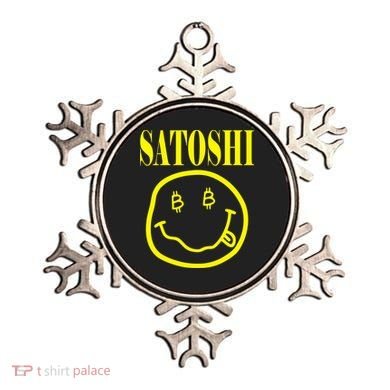 Satoshi Smile Face Ornament