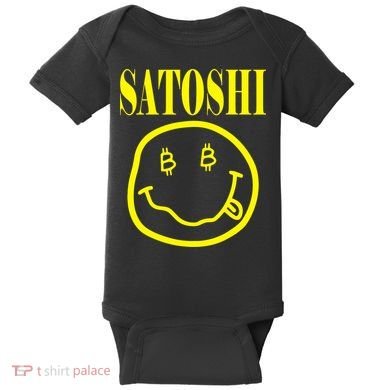 Satoshi Smile Face Baby Bodysuit
