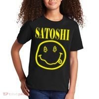 Satoshi Smile Face Kids T-Shirt thumb 2