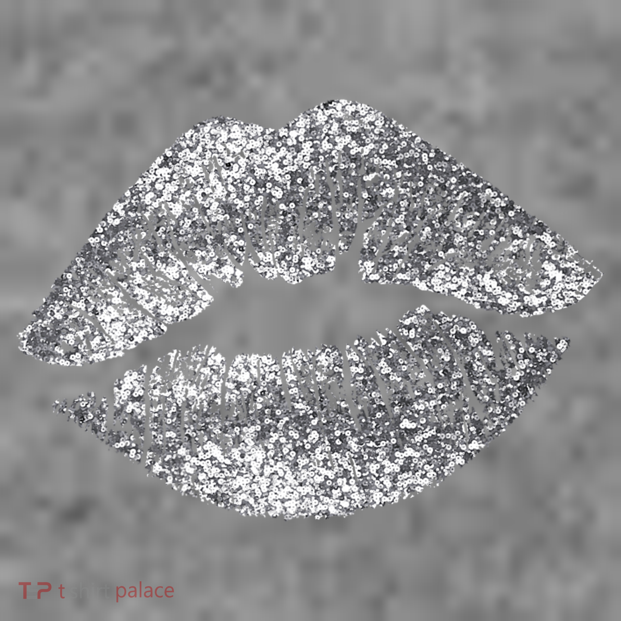 Sexy Silver Glitter Lips Kiss Me Love Makeup Lipstick Shirt Toddler Hoodie