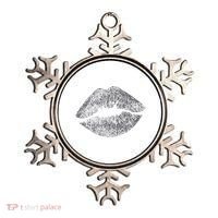 Sexy Silver Glitter Lips Kiss Me Love Makeup Lipstick Shirt Ornament thumb 0