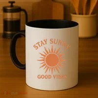 Stay Sunny Good Vibes Coffee Mug thumb 4