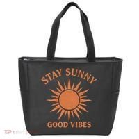 Stay Sunny Good Vibes Tote Bag thumb 0