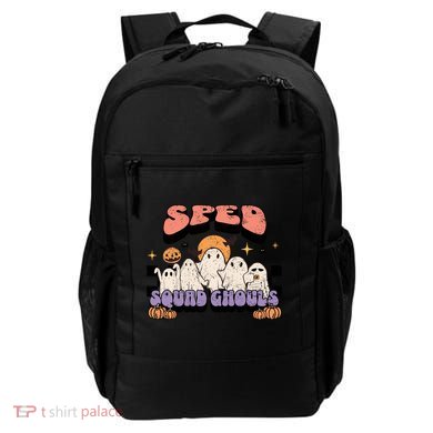 Sped Squad Ghoul Special Education Teacher Halloween Costume Backpack