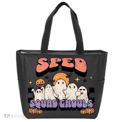 Sped Squad Ghoul Special Education Teacher Halloween Costume Tote Bag