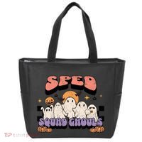 Sped Squad Ghoul Special Education Teacher Halloween Costume Tote Bag thumb 0