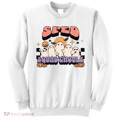 Sped Squad Ghoul Special Education Teacher Halloween Costume Sweatshirt