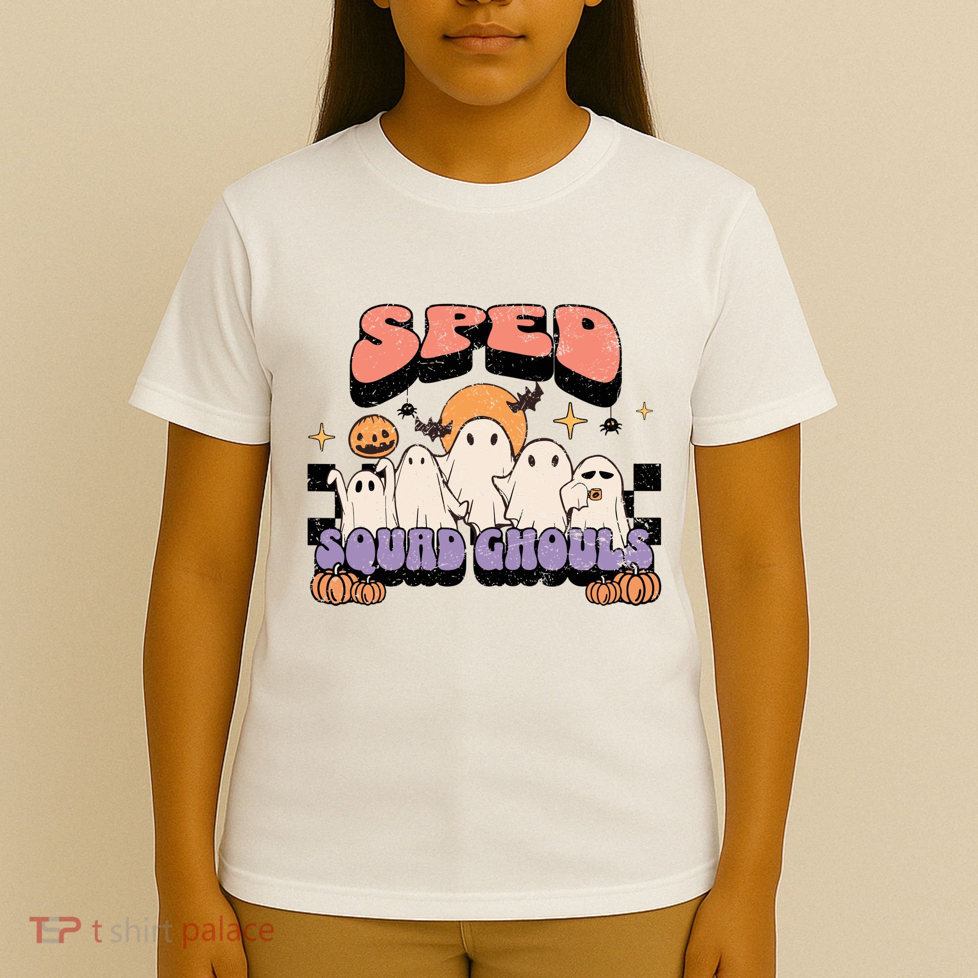 Sped Squad Ghoul Special Education Teacher Halloween Costume T-Shirt