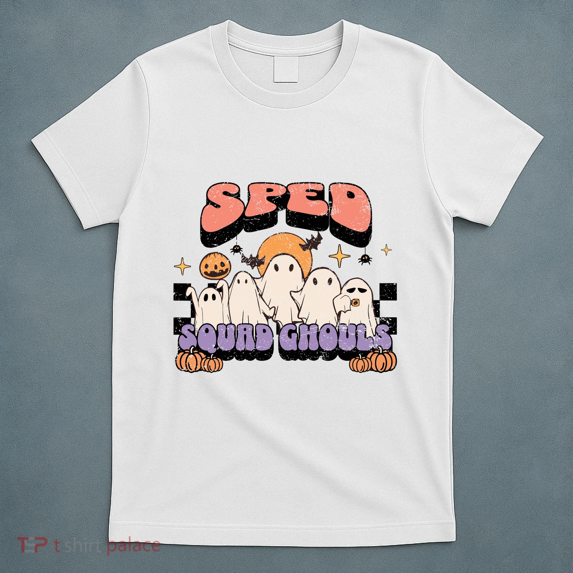 Sped Squad Ghoul Special Education Teacher Halloween Costume T-Shirt