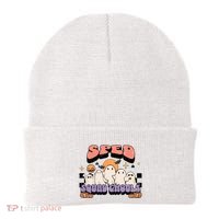 Sped Squad Ghoul Special Education Teacher Halloween Costume Beanie thumb 0