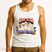 Sped Squad Ghoul Special Education Teacher Halloween Costume Tank Top thumb 3