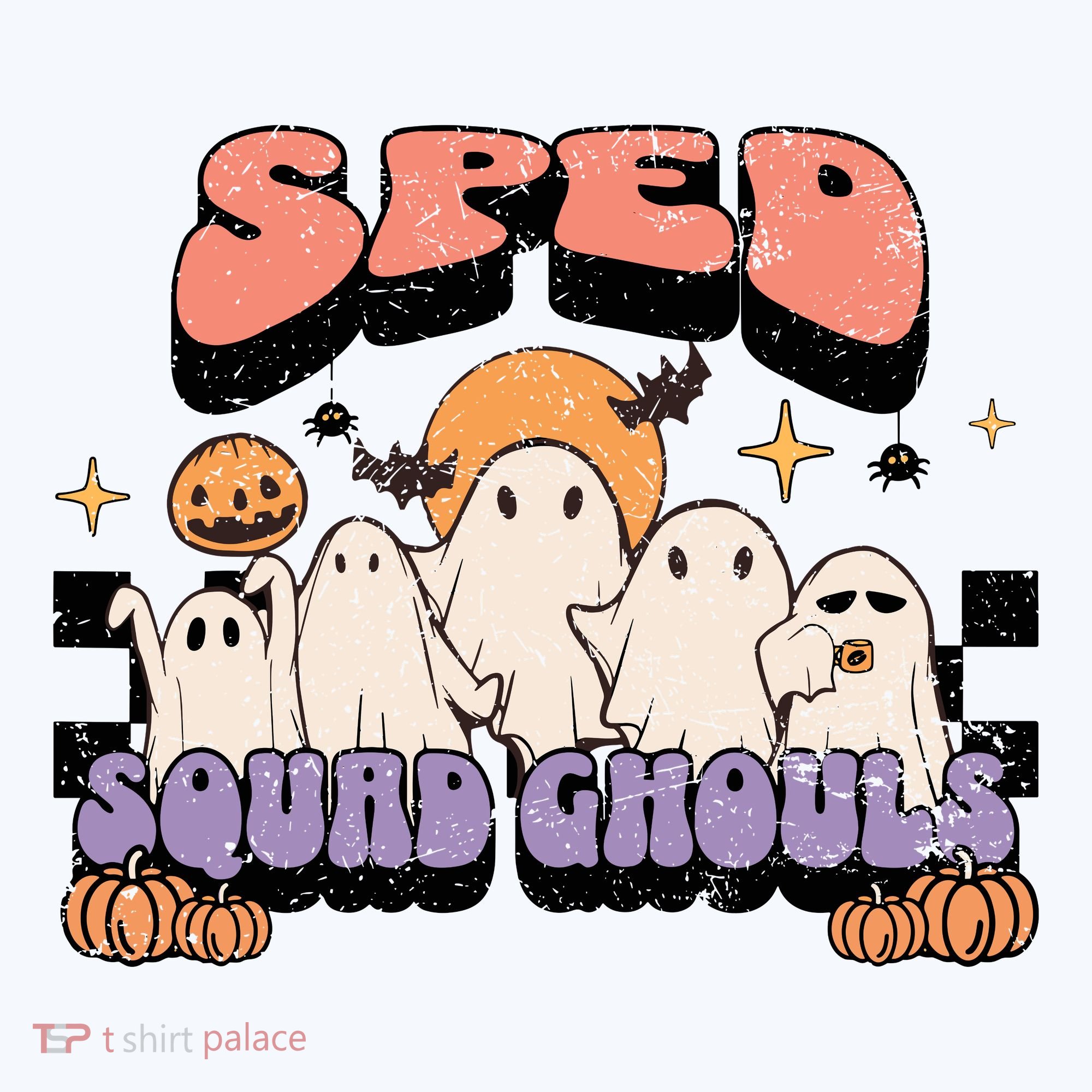 Sped Squad Ghoul Special Education Teacher Halloween Costume Visor