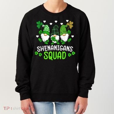 Shenanigans Squad Gnome St Patrick's Women's Sweatshirt