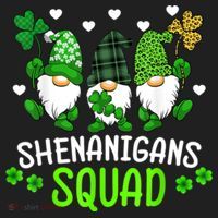 Shenanigans Squad Gnome St Patrick's Women's Sweatshirt thumb 2
