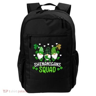 Shenanigans Squad Gnome St Patrick's Backpack